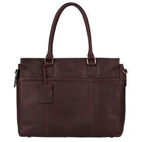   Burkely Antique Avery sötétbarna női bőr válltáska, kézitáska