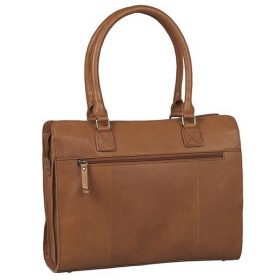   Burkely Antique Avery barna női bőr laptoptáska, válltáska 14"