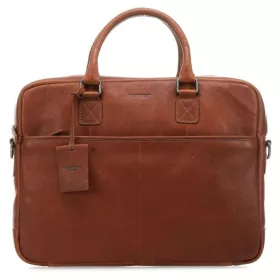 Burkely Antique Avery konyak bőr laptoptáska 15,6"