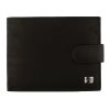 Choice kompakt méretű bőr fekete pénztárca 12 x 9,5 cm