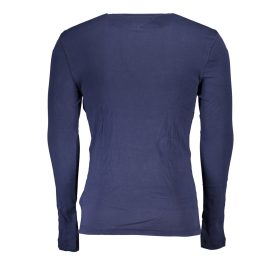 Tommy Hilfiger férfi kék hosszú ujjú felső