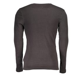 Tommy Hilfiger férfi fekete hosszú ujjú felső