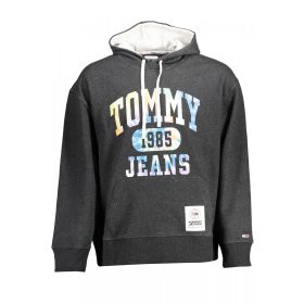 Tommy Hilfiger férfi fekete pulóver, pulcsi