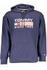 Tommy Hilfiger férfi kék pulóver, pulcsi