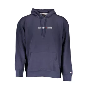 TOMMY HILFIGER FÉRFI CIPZÁRAS PULÓVER KÉK