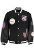 Tommy Hilfiger férfi fekete kabát