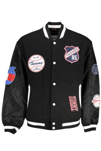 Tommy Hilfiger férfi fekete kabát
