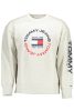 Tommy Hilfiger férfi szürke pulóver, pulcsi