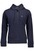 Tommy Hilfiger férfi kék cipzáros pulóver