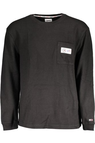 Tommy Hilfiger férfi fekete pulóver