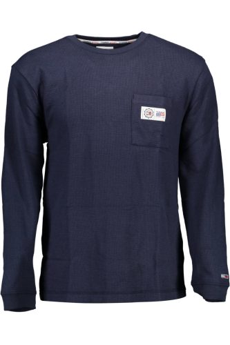 Tommy Hilfiger férfi kék pulóver, pulcsi
