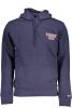 Tommy Hilfiger férfi kék pulóver, pulcsi