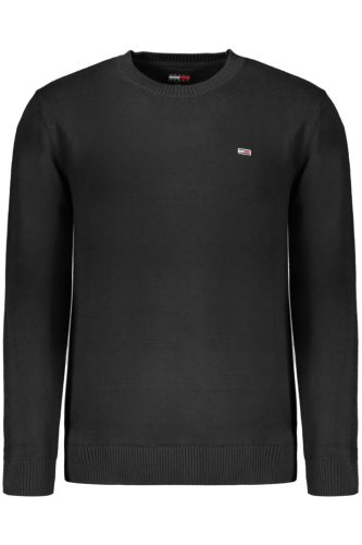 Tommy Hilfiger férfi fekete pulóver