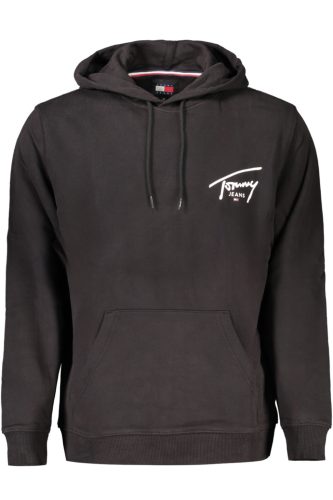 Tommy Hilfiger férfi fekete pulóver