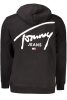 Tommy Hilfiger férfi fekete pulóver