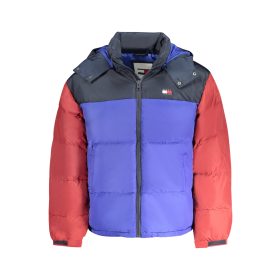 Tommy Hilfiger férfi kék-piros kabát M