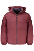 Tommy Hilfiger férfi bordó kabát M