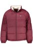 Tommy Hilfiger férfi bordó kabát S