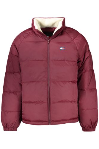 Tommy Hilfiger férfi bordó kabát S