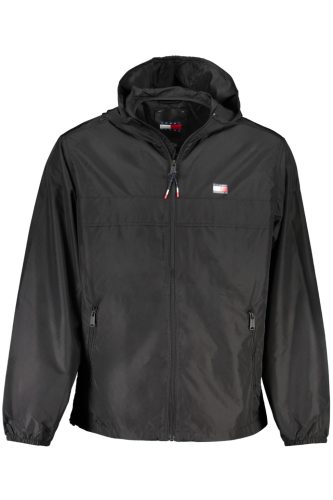 Tommy Hilfiger férfi fekete tavaszi kabát