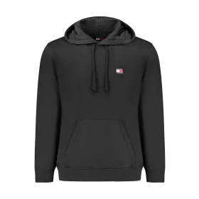 Tommy Hilfiger férfi fekete cipzáras pulóver