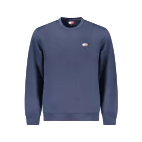 Tommy Hilfiger férfi kék cipzáros pulóver