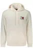 Tommy Hilfiger férfi cipzáras pulóver fehér