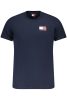 TOMMY HILFIGER férfi rövid ujjú póló KÉK