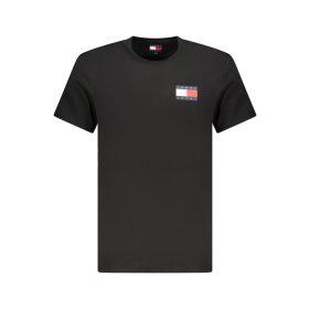 TOMMY HILFIGER férfi rövid ujjú póló FEKETE