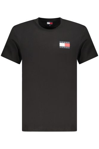 TOMMY HILFIGER férfi rövid ujjú póló FEKETE