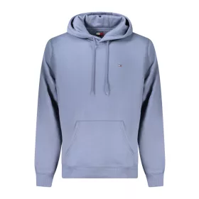 Tommy Hilfiger férfi kék cipzáros pulóver