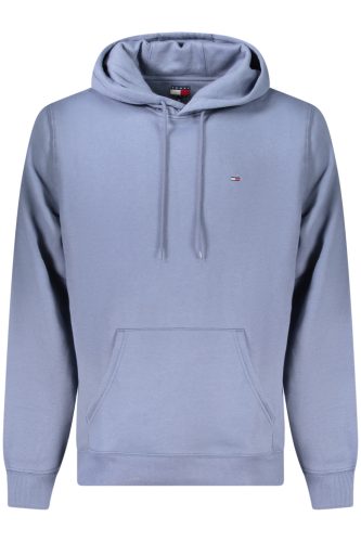 Tommy Hilfiger férfi kék cipzáros pulóver