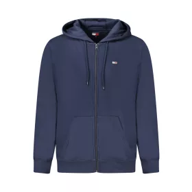 TOMMY HILFIGER FÉRFI CIPZÁRAS PULÓVER, KÉK S