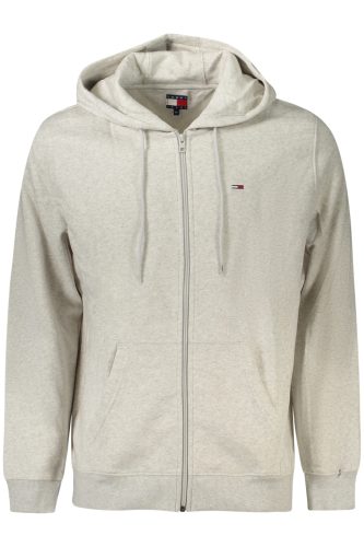 TOMMY HILFIGER FÉRFI CIPZÁRAS PULÓVER SZÜRKE