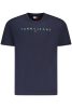 TOMMY HILFIGER férfi rövid ujjú póló KÉK