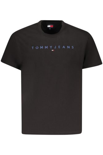 TOMMY HILFIGER férfi rövid ujjú póló FEKETE