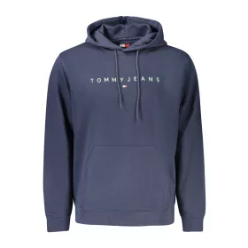 Tommy Hilfiger férfi kék cipzáras pulóver
