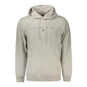 Tommy Hilfiger férfi Szürke cipzáras pulóver