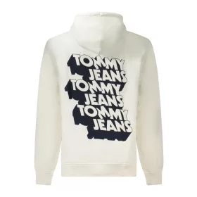 TOMMY HILFIGER FÉRFI CIPZÁRAS PULÓVER FEHÉR
