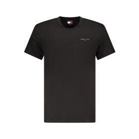 TOMMY HILFIGER férfi rövid ujjú póló FEKETE