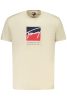 TOMMY HILFIGER férfi rövid ujjú póló BEIGE