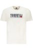 TOMMY HILFIGER férfi rövid ujjú póló FEHÉR