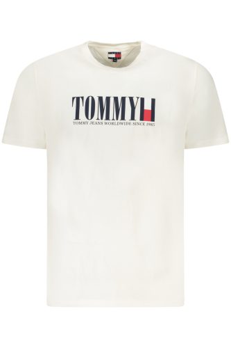 TOMMY HILFIGER férfi rövid ujjú póló FEHÉR