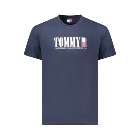 TOMMY HILFIGER FÉRFI RÖVID UJJÚ PÓLÓ KÉK