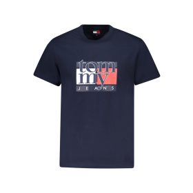 TOMMY HILFIGER férfi rövid ujjú póló KÉK