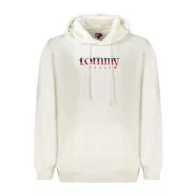 Tommy Hilfiger férfi cipzáras pulóver fehér