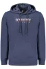 Tommy Hilfiger férfi kék cipzáras pulóver
