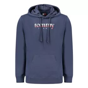 Tommy Hilfiger férfi kék cipzáras pulóver