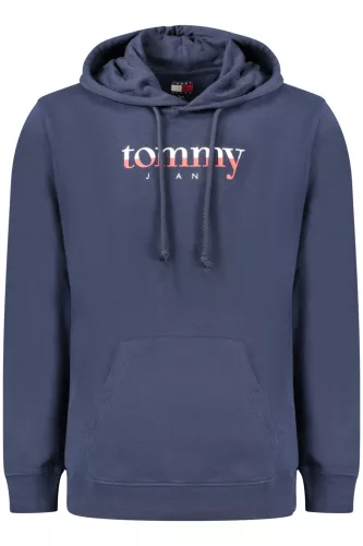 Tommy Hilfiger férfi kék cipzáras pulóver