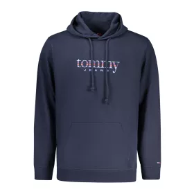 Tommy Hilfiger férfi kék cipzáras pulóver